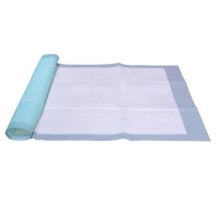 Disposable adult incontinence fluff bed pads