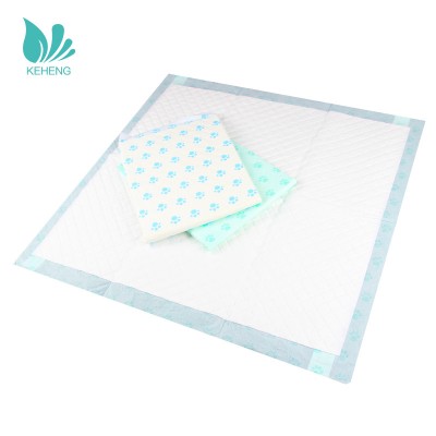 colorful  training dog pee pad with inducer and deodorant